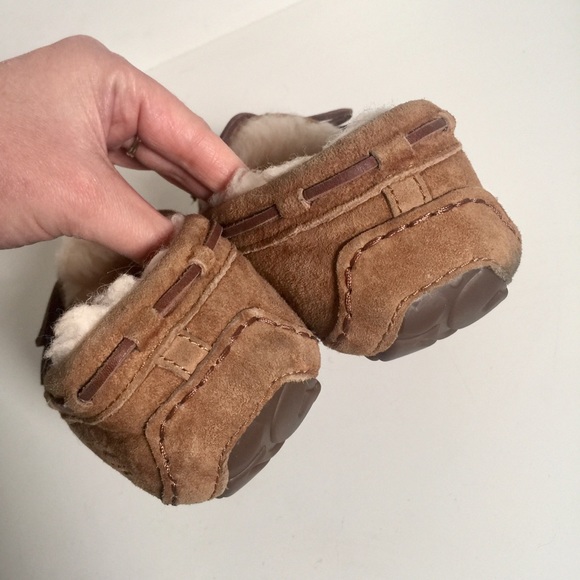 Ugg Dakota 5612 Women Chestnut Brown Suede Wool Lining Moccasin Slipper 5 - Picture 7 of 9